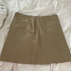 Lands’ End Khaki skort
